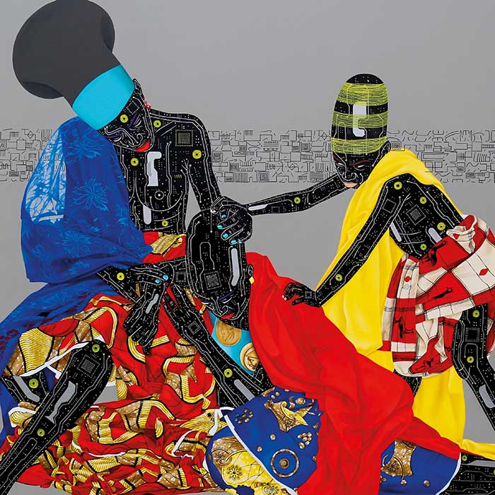 View Eddy Kamuanga Ilunga artworks, exclusive content and biographical information