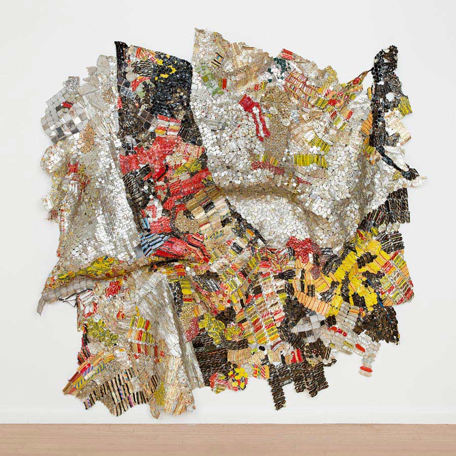 View El Anatsui artworks, exclusive content and biographical information