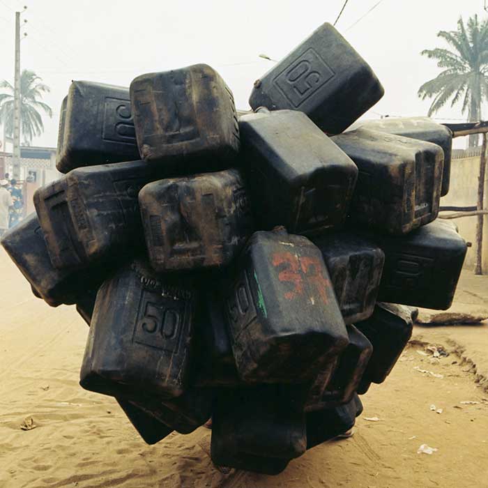 View Romuald Hazoumè artworks, exclusive content and biographical information