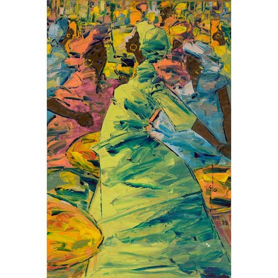 Ablade Glover, Profiles I, 2018, AG061