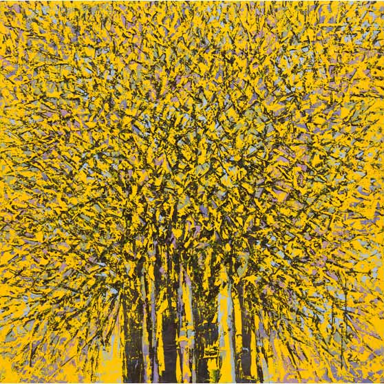 Ablade Glover, Yellow Forest, 2024, AG171