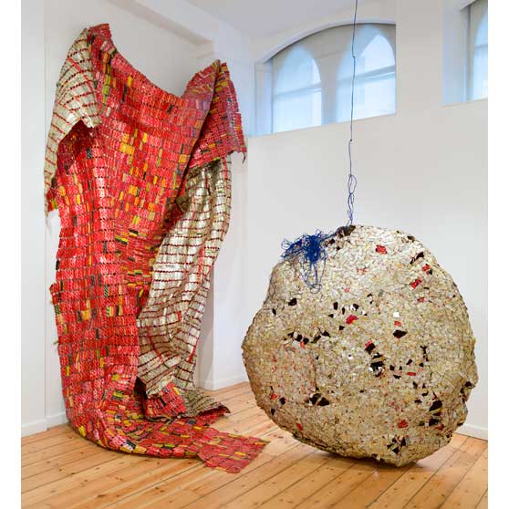 El Anatsui, AG + BA, 2014, EA037