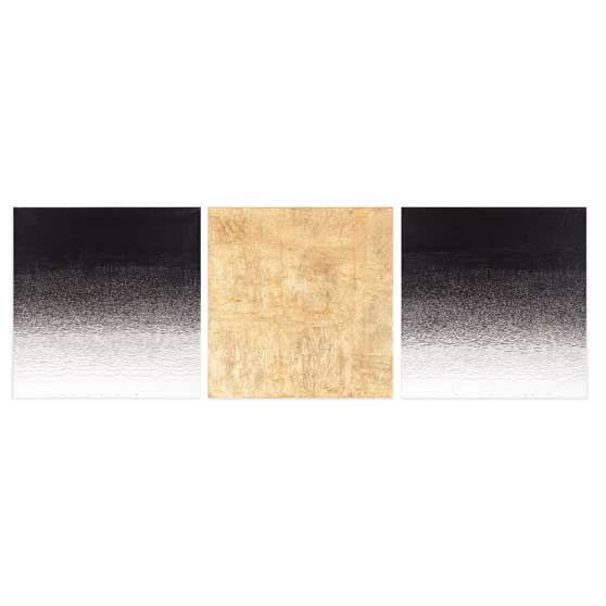 Golnaz Fathi, Untitled (33) (triptych), 2014, GF033
