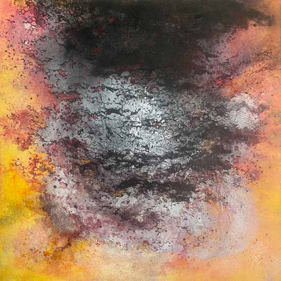 Govinda Sah 'Azad', Evening Cloud, 2017, GS202