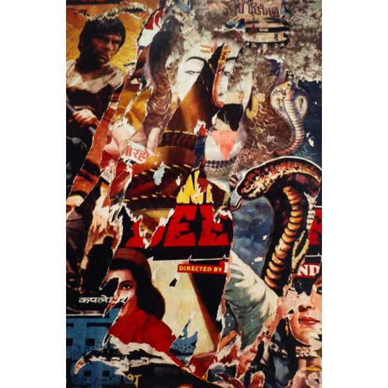 Ira Cohen, Ganga Talkies (Movie Posters Hardwar '86), 1986, IC768