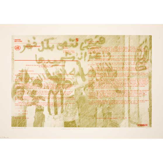 Laila Shawa, Amended Resolutions? Pt.1, 1994, LS16