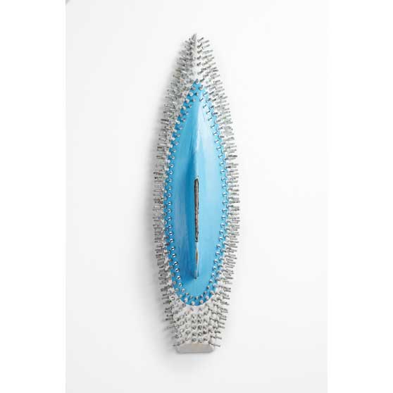 LR Vandy, Blue and White Rivet, 2018, LV024