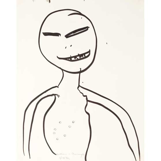 William S. Burroughs, Untitled, 19 Jan 1992 WSB048