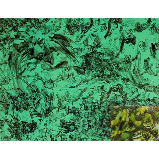 William S. Burroughs, Untitled, c. 1990, WSB061