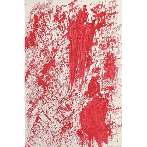 William S. Burroughs, Orpheus, Don't Look Back!, c. 1990, WSB097