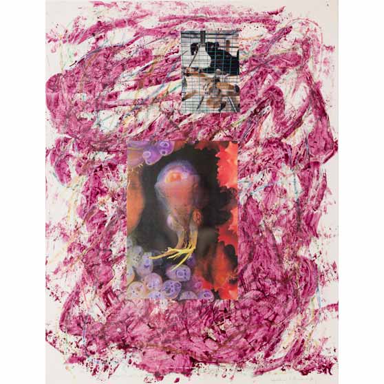 William S. Burroughs, Blue Eyed Lemur, 1992, WSB118