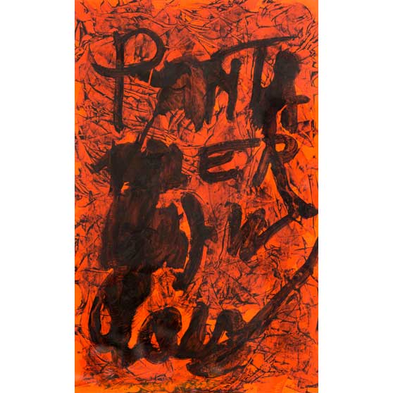 William S. Burroughs, Untitled, 1990, WSB141