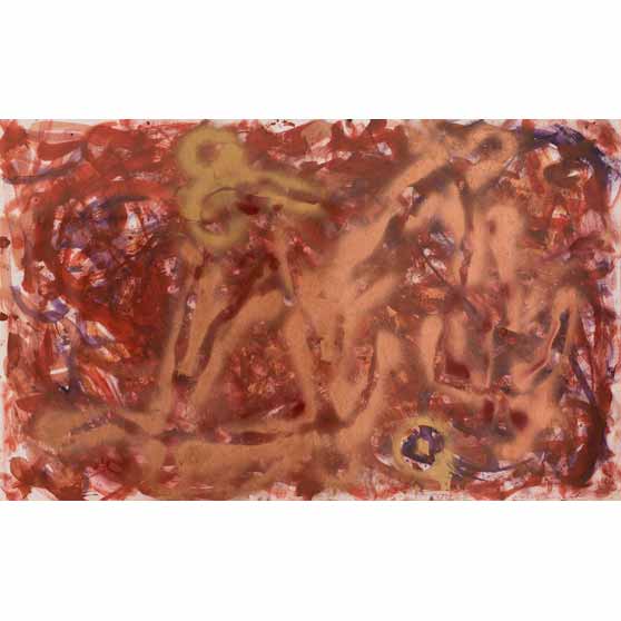 William S. Burroughs, Death Defying Highwire Act, 1988, WSB155