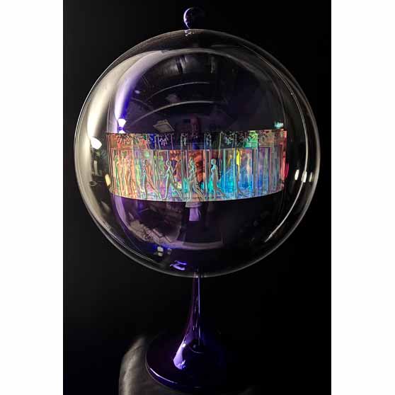 Xu Zhongmin, Egg shape C Purple, 2024, XZ006