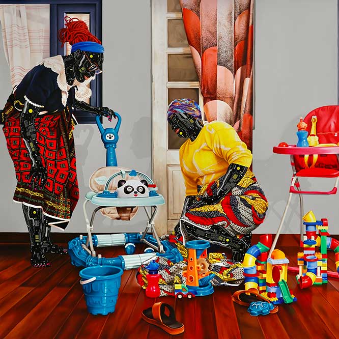 EDDY KAMUANGA ILUNGA: Nature Morte 14 November, 2024 – 25 January, 2025