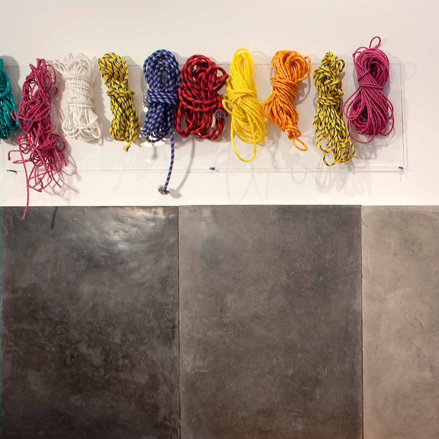 Gandalf Gavan, Knot Nots, 2011. Mixed media installation.